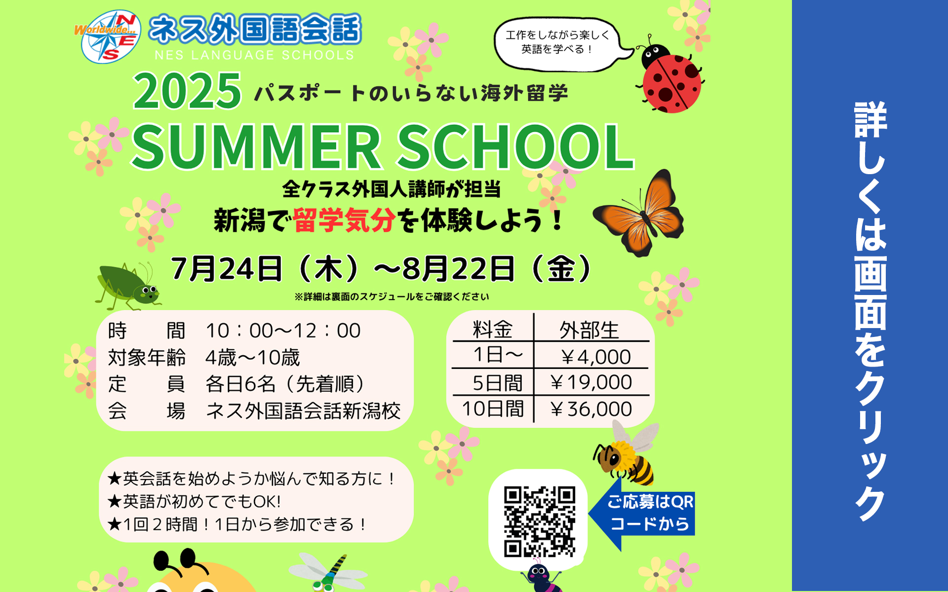 新潟サマースクール